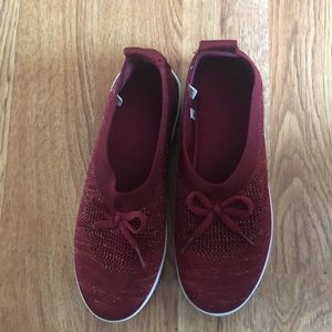 Brand new  red lightweight athletic shoes